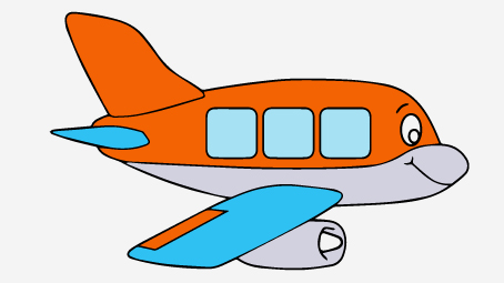 454x255 Top 35 Airplane Coloring Pages Your Toddler Will Love