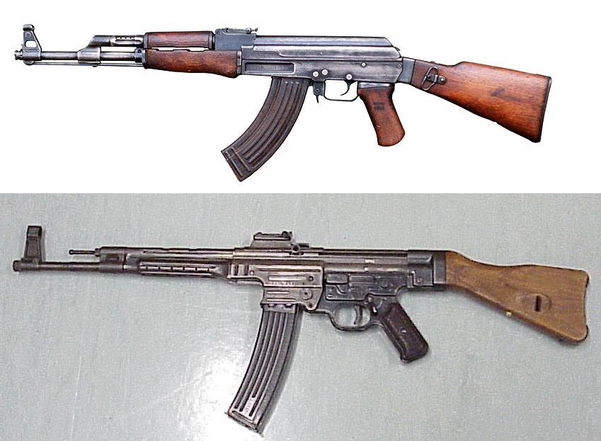 849x623 Ak And Stg Kissing Cousins Forgotten Weapons