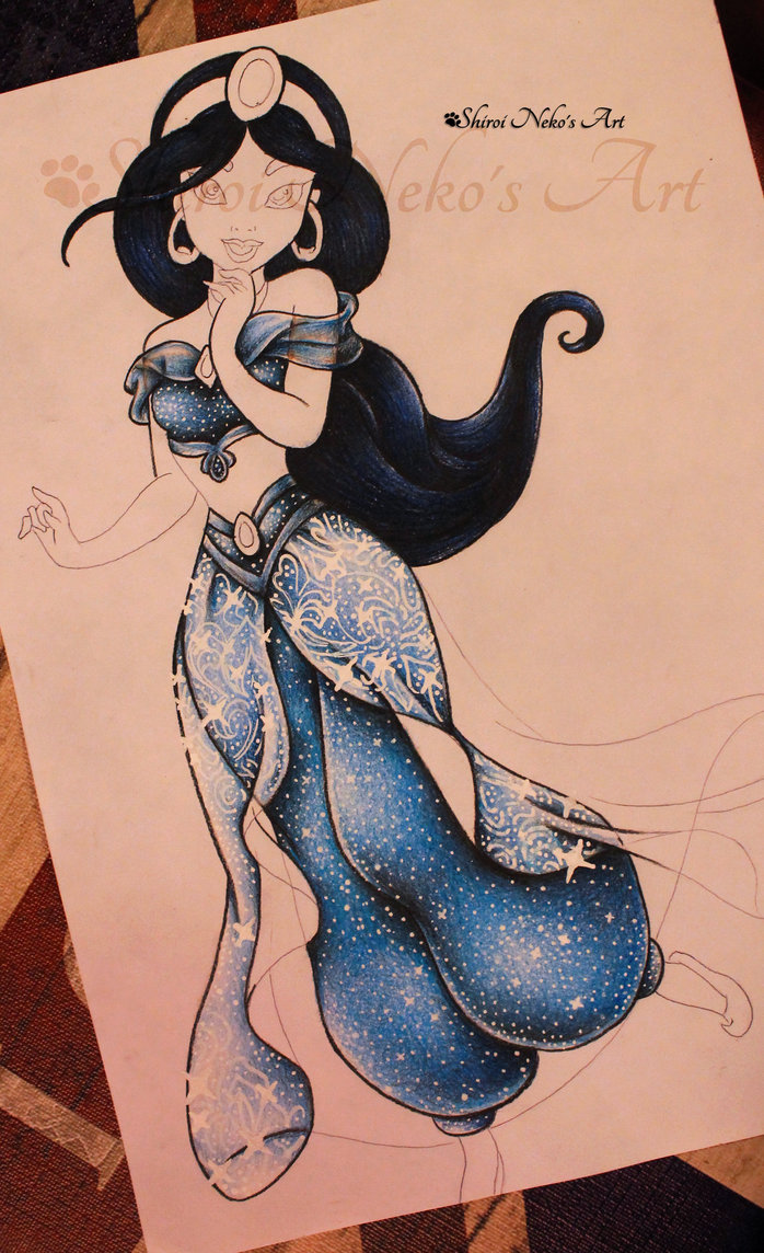 698x1144 Wip Aladdin Drawing