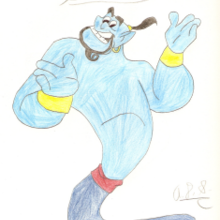 220x220 How To Draw How To Draw Genie From Aladdin
