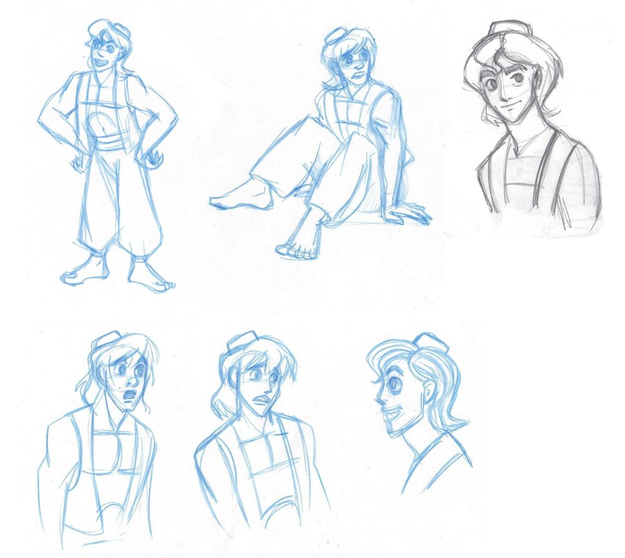 900x803 Prince Drawings Aladdin By Kimnarsete