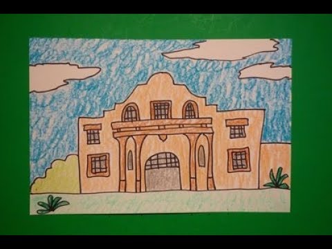 480x360 Let's Draw The Alamo!