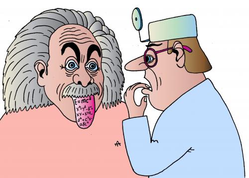 500x358 Einstein By Alexei Talimonov Politics Cartoon Toonpool