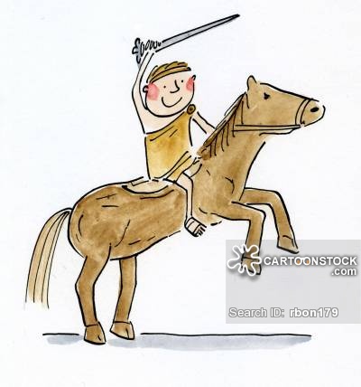 400x428 Alexander The Great Cartoons And Comics