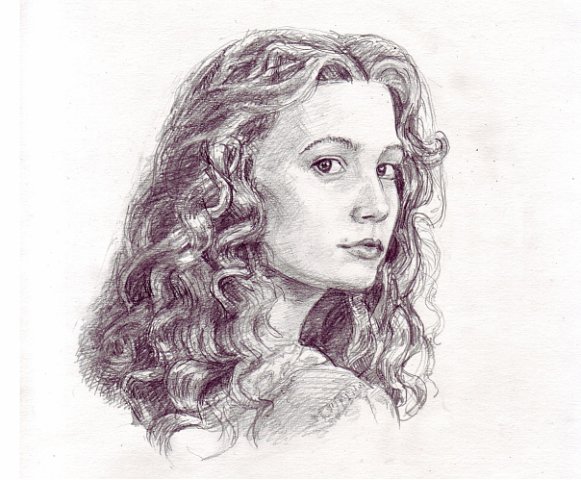 581x480 Alice Tim Burton By Levon Harutunyan