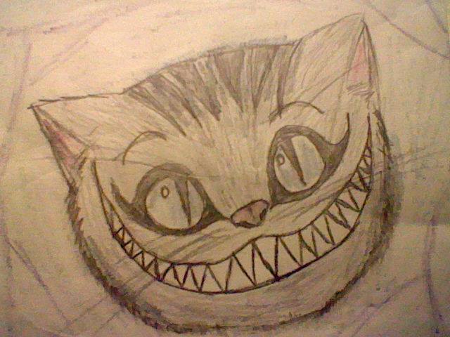 640x480 Alice In Wonderland Cheshire Cat Drawing By Rainbowfires