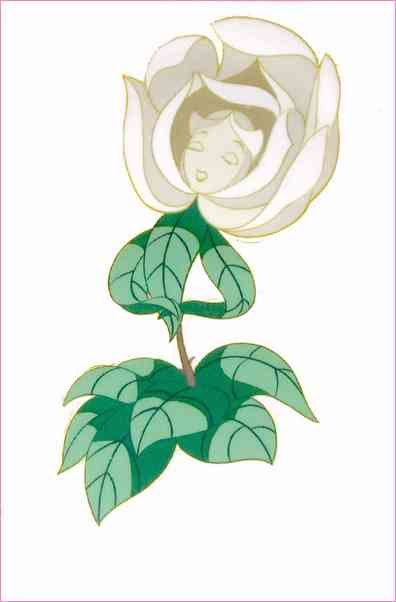 396x602 Alice In Wonderland Flowers Drawing