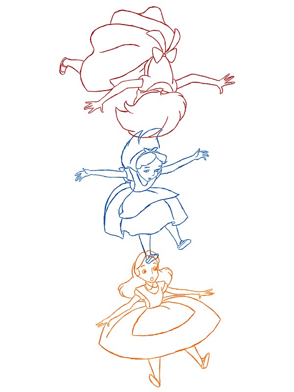 600x800 Hand Drawn Animation Key Frames