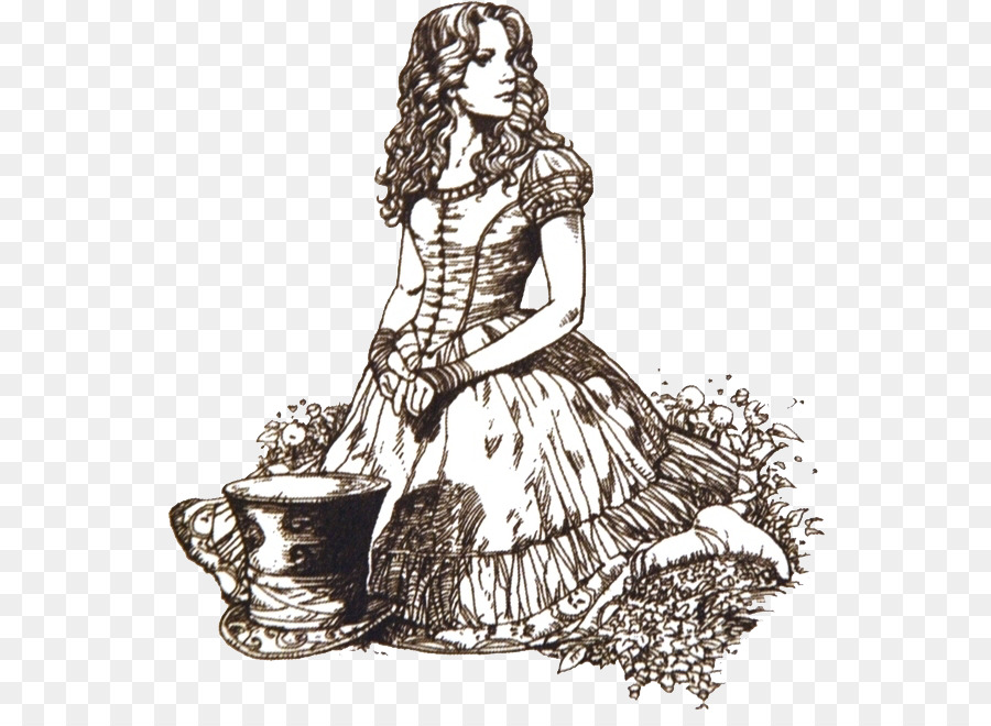 900x660 Alice's Adventures Wonderland White Rabbit Drawing Alice