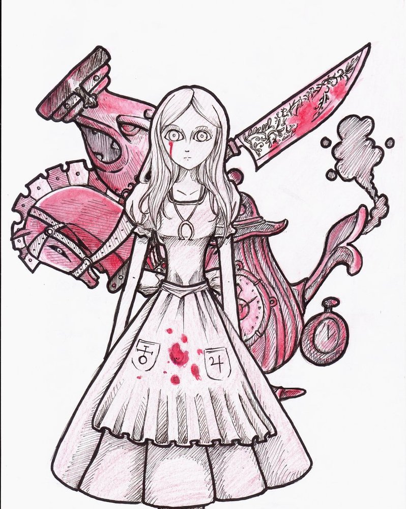 798x1000 Alice Madness Return By Cucciong