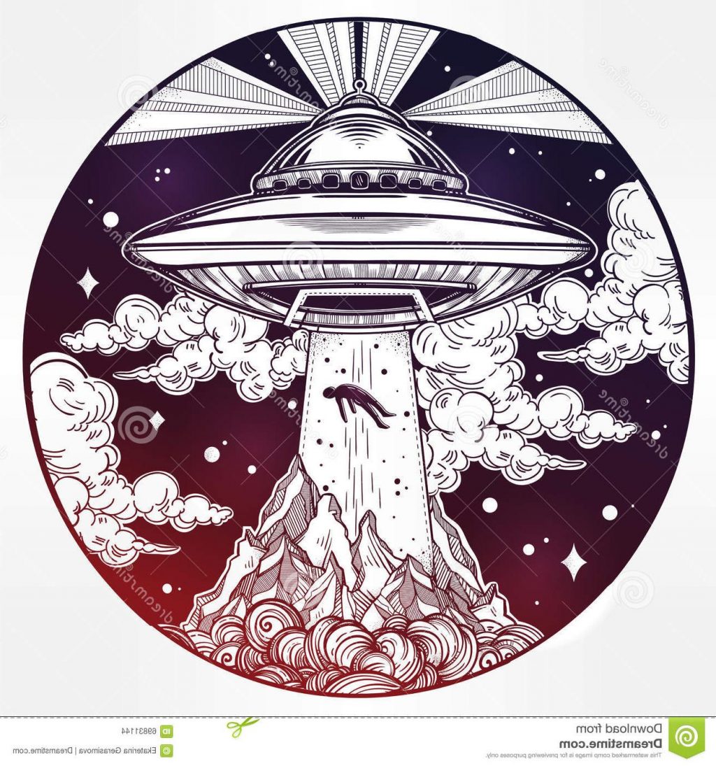 Alien Ship Drawing at GetDrawings | Free download