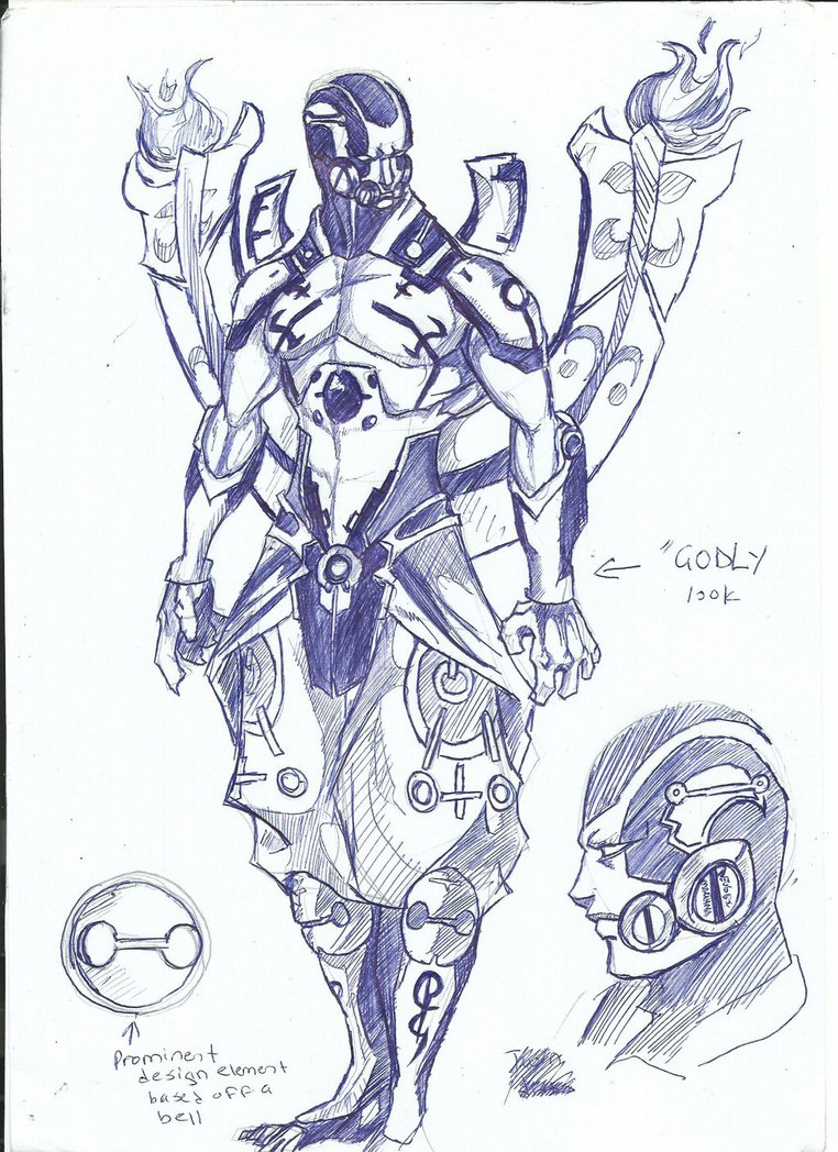 762x1048 Alien God Conceptart(Rough Sketch) By Mtavaka124