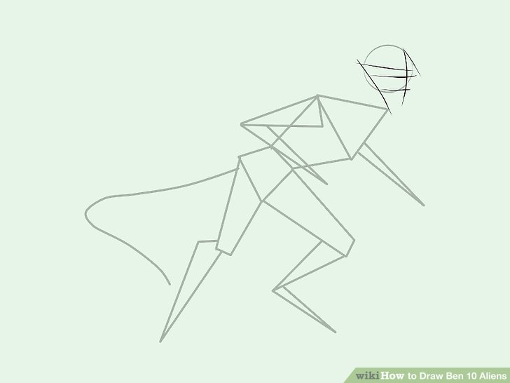 728x546 How To Draw Ben 10 Aliens (With Pictures)