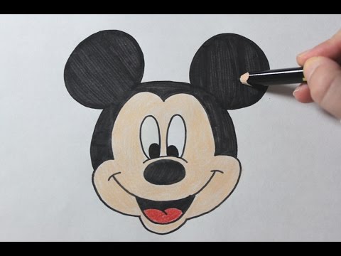 480x360 How To Draw Mickey Mouse