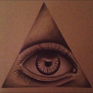 300x300 All Seeing Eye Drawing Tattoo, Flower Tattoos And Tatto