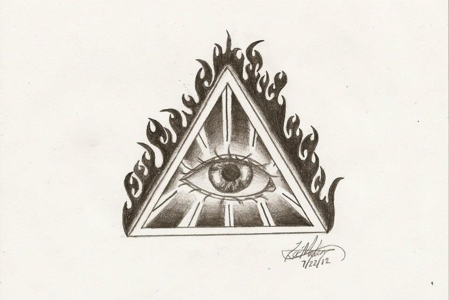 900x603 Eye Of Providenceall Seeing Eye By Iirawrdinosaurii