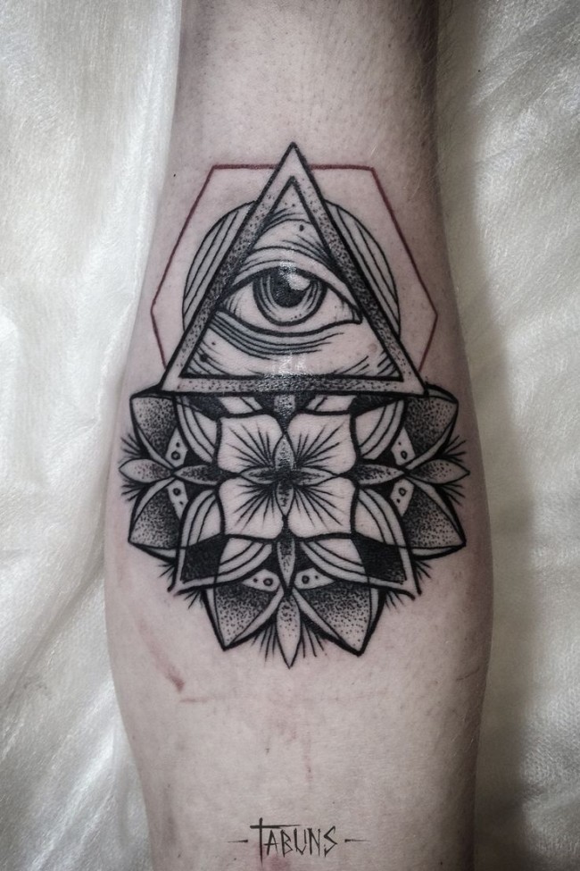 650x975 Greatest All Seeing Eye Tattoo Ideas A Mystery On Skin