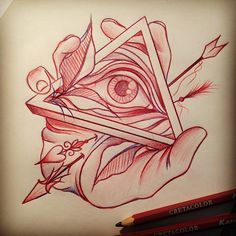 236x236 All Seeing Eye Tattoo On Hand