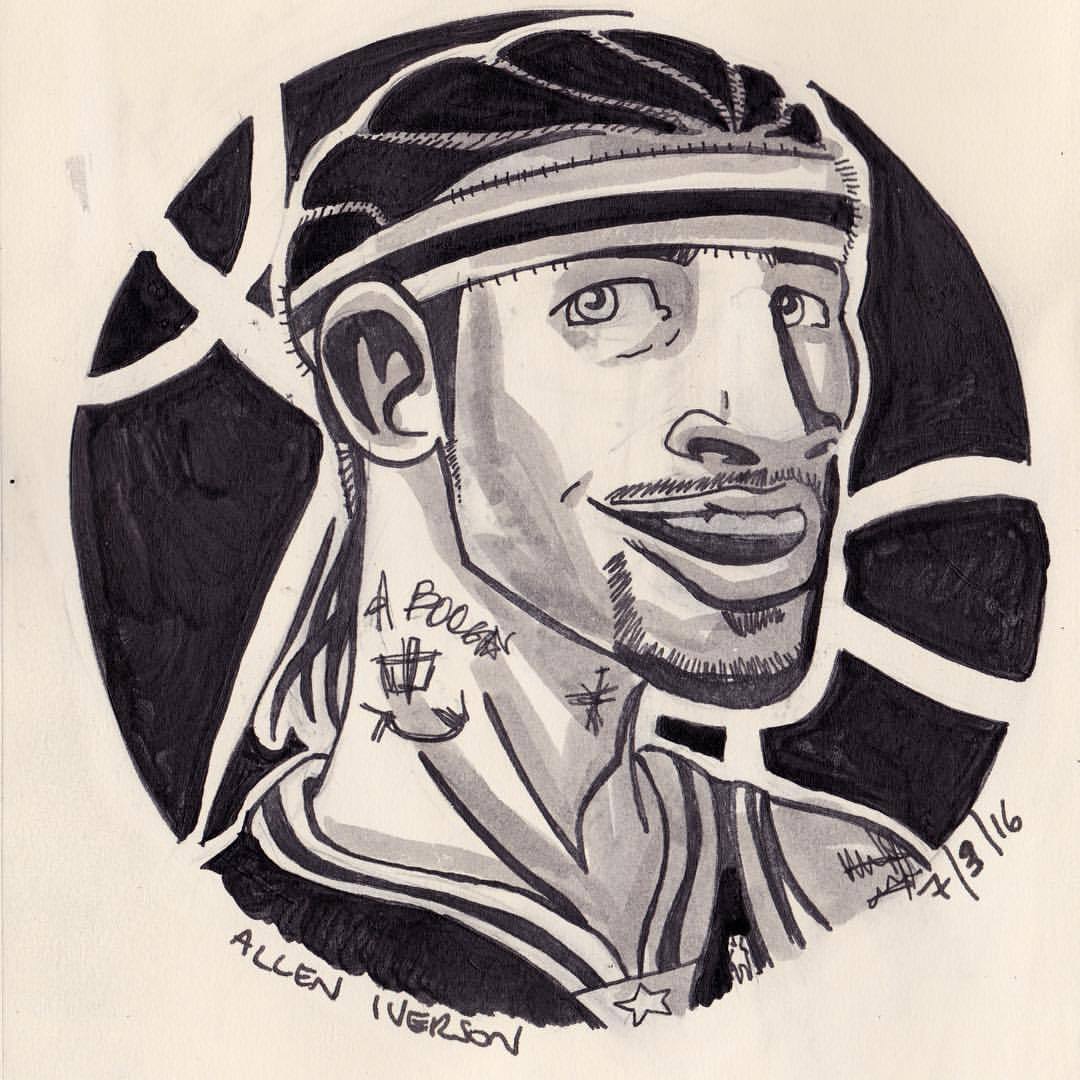 1080x1080 Awwww Yeah! Ink Sketch 100