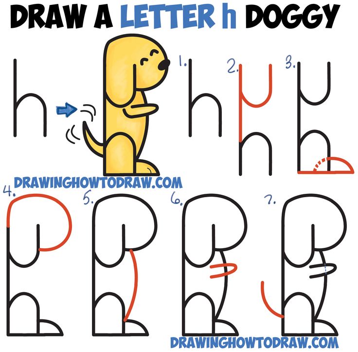 736x723 240 Best Drawing With Letters, Numbers And Words For Kids Images