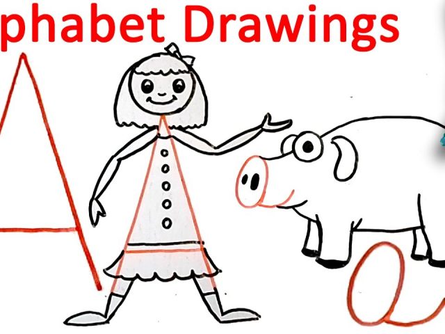 640x480 Drawing From Alphabets