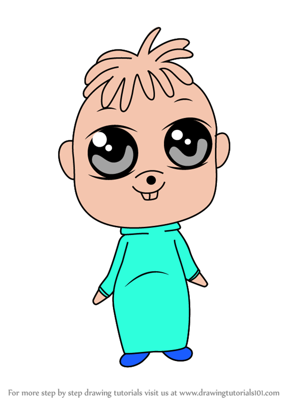 567x800 Learn How To Draw Chibi Theodore From Alvin And The Chipmunks