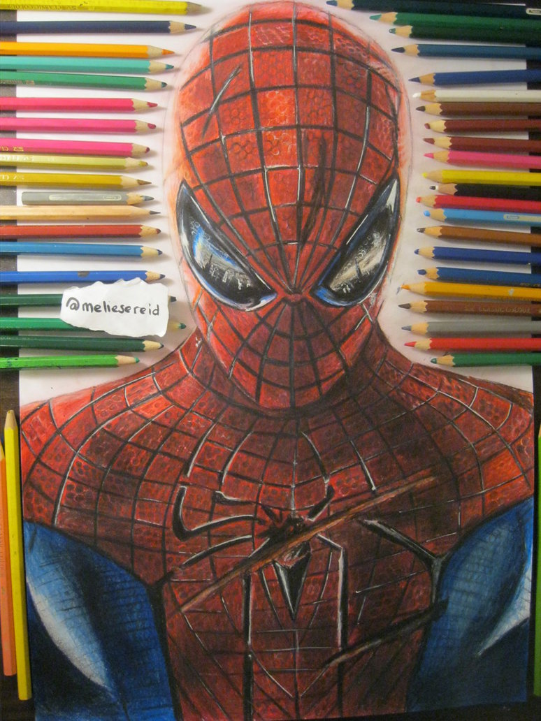 774x1032 The Amazing Spider Man Drawing By Meliesereidmusic