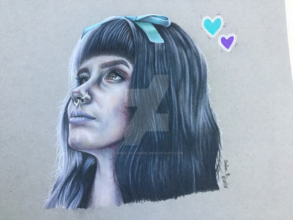 1024x768 Melanie Martinez Drawing By Amber Artwork
