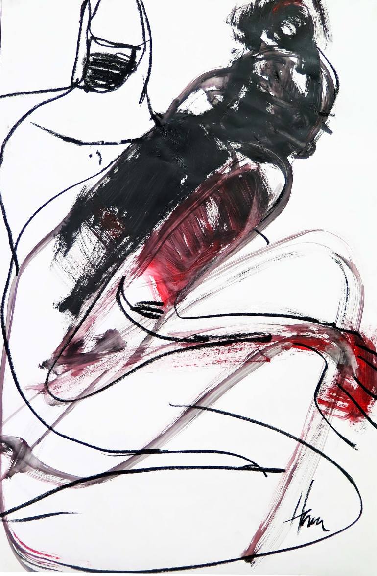 770x1177 Saatchi Art Ambiguous Drawing By Hana Davis