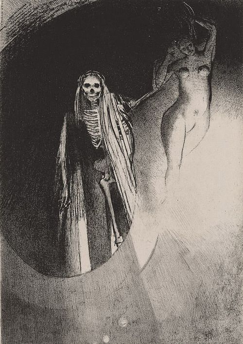 500x707 The Ambiguous Realm Of The Undetermined, Odilon Redon Just