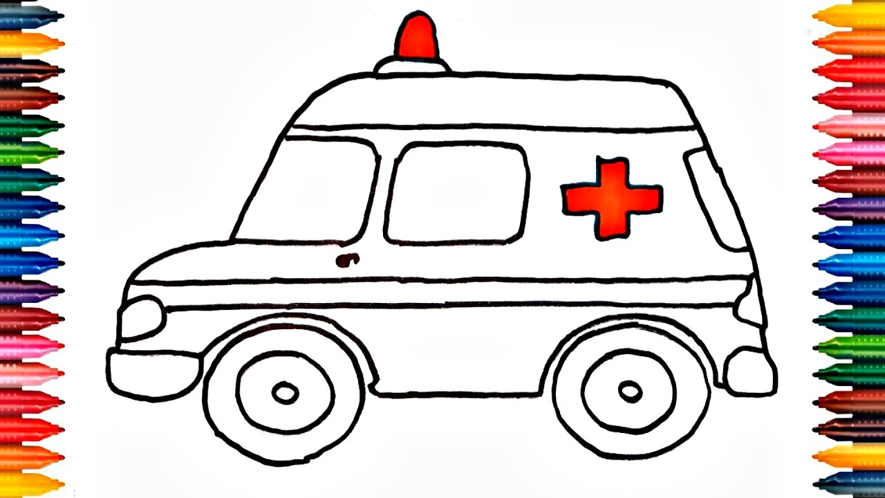 1280x720 Drawing Car How To Draw Car Colours For Kids