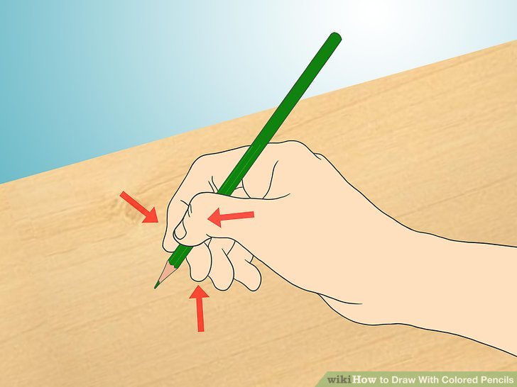 728x546 How To Draw With Colored Pencils 6 Steps (With Pictures)