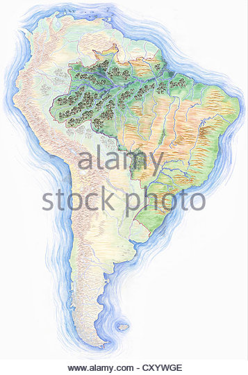 357x540 Hand Drawn Map America Drawing Stock Photos Amp Hand Drawn Map