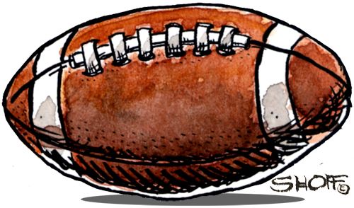 500x294 Football Ball Illustration