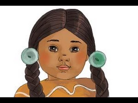 480x360 How To Draw Kaya, Doll From American Girl