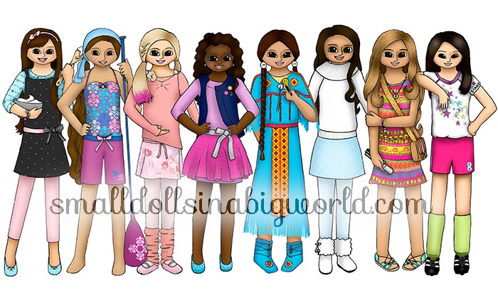 700x412 My New Doll Drawing 2017 Small Dolls In A Big World