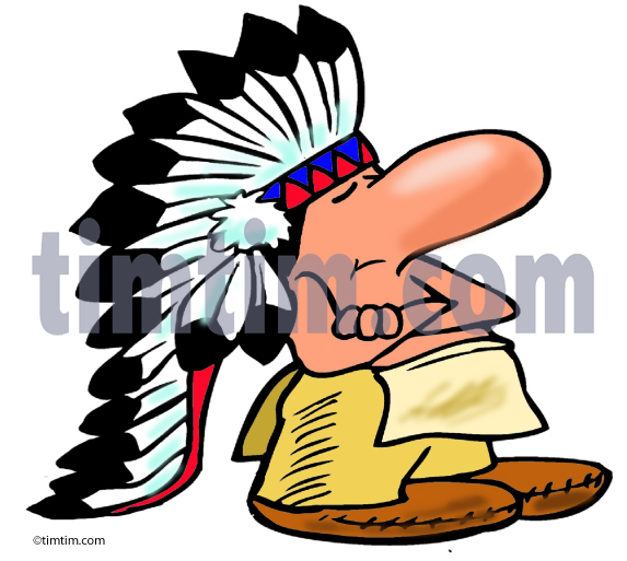 573x513 Free Drawing Of American Indian Chief 2 From The Category History