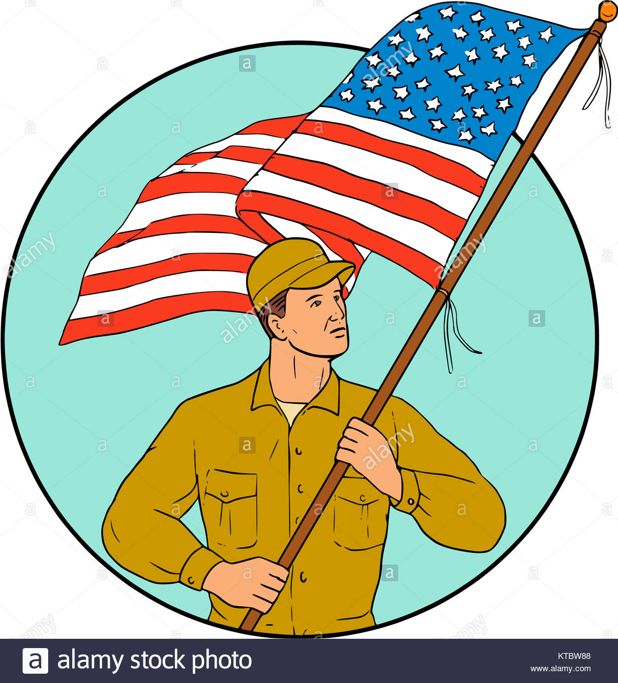 American Soldier Drawing at GetDrawings | Free download