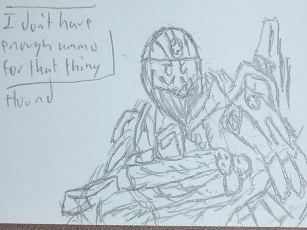 1024x768 I Don'T Have Enough Ammo For That By Bumbleprime217