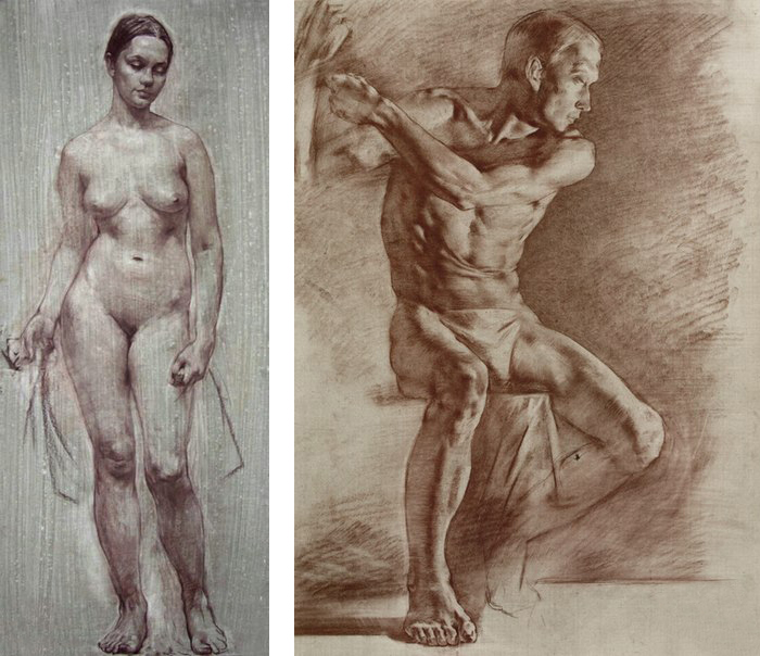 700x604 Anatomy And Perspective In Drawing