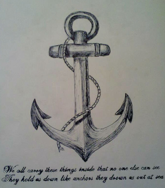 678x771 Anchor Drawing