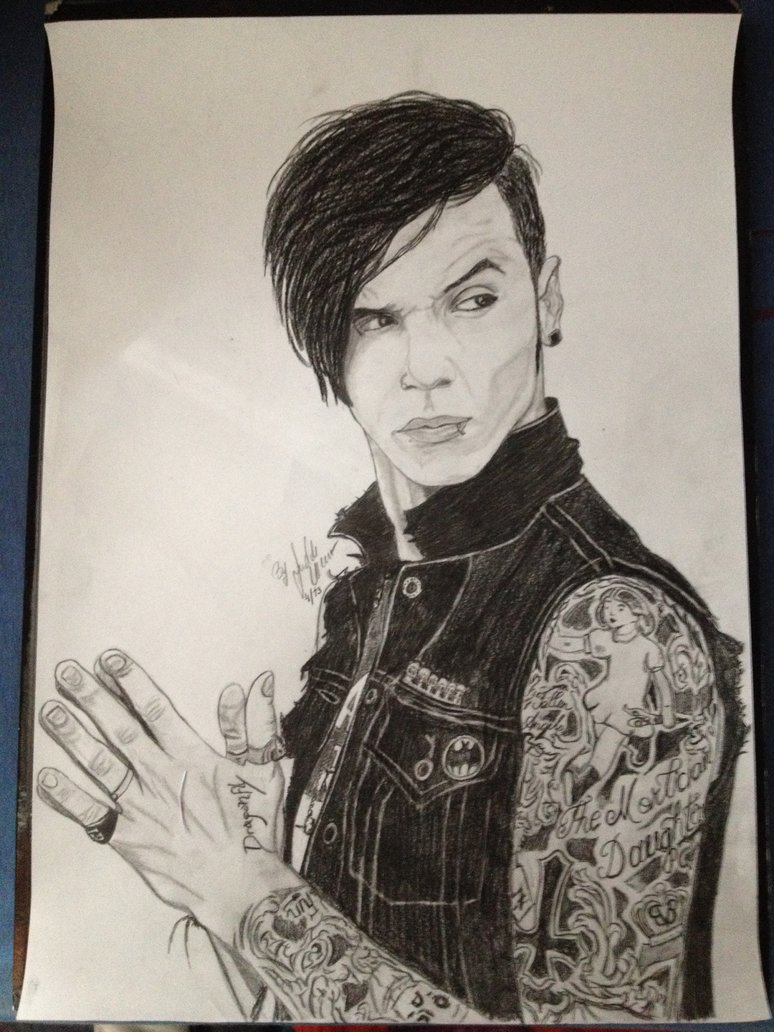 774x1032 Andy Biersack <b>Black</b> And White Bvb By Xxdaswarwohlnix.