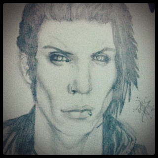 Andy Biersack Drawing at GetDrawings | Free download