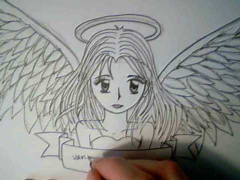 480x360 How To Draw A Manga Angel
