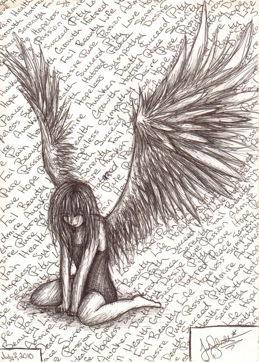 516x720 Fallen Angel By Syettaj