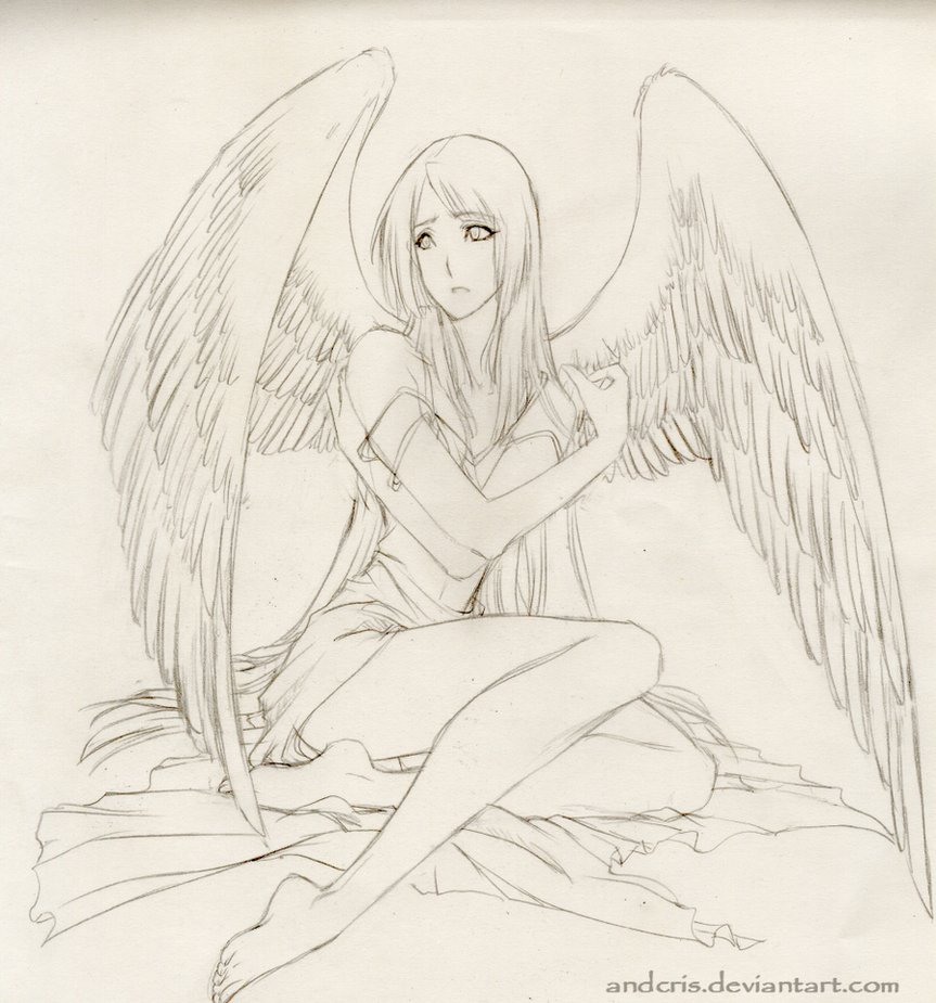 863x925 Pencil Sketch Pics Of Angel Angel