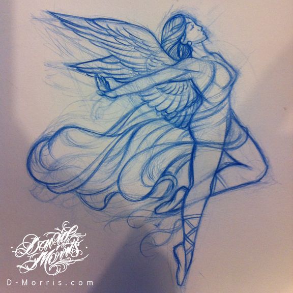 576x576 Image Result For Angel Drawing Humans Tattoo