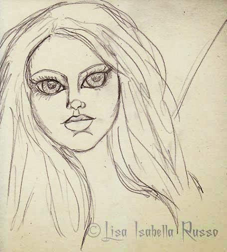 455x504 The Fine Art And Ramblings Of Lisa Isabella Russo Fairy Angel