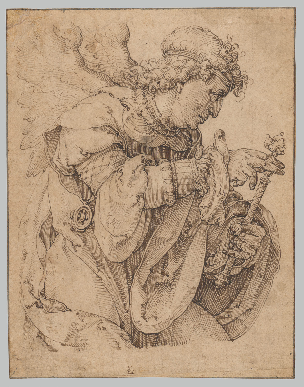 1176x1500 The Archangel Gabriel Announcing The Birth Of Christ Lucas Van