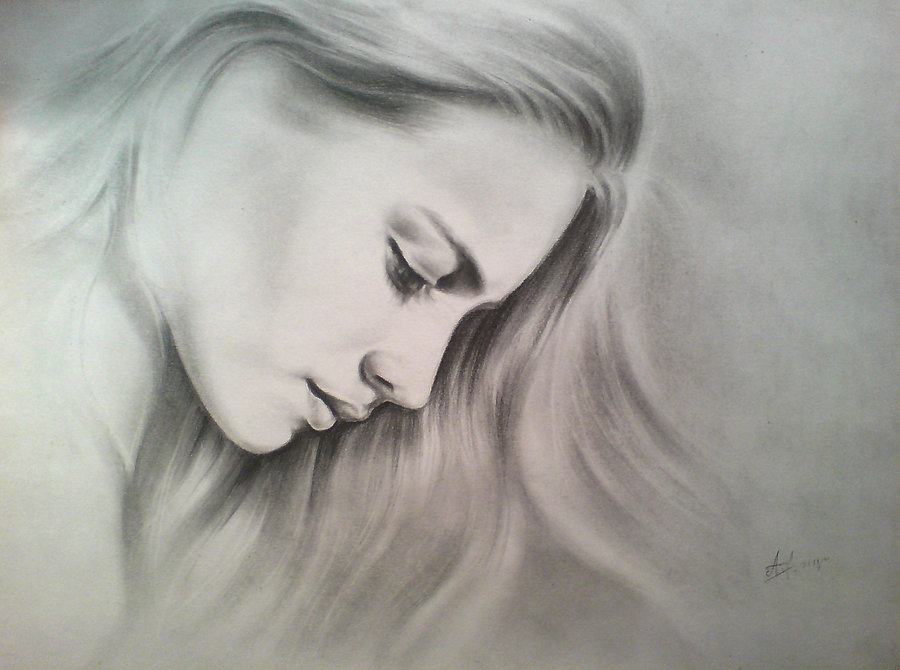 900x670 Beautiful Girl Angel By Shadagishvili